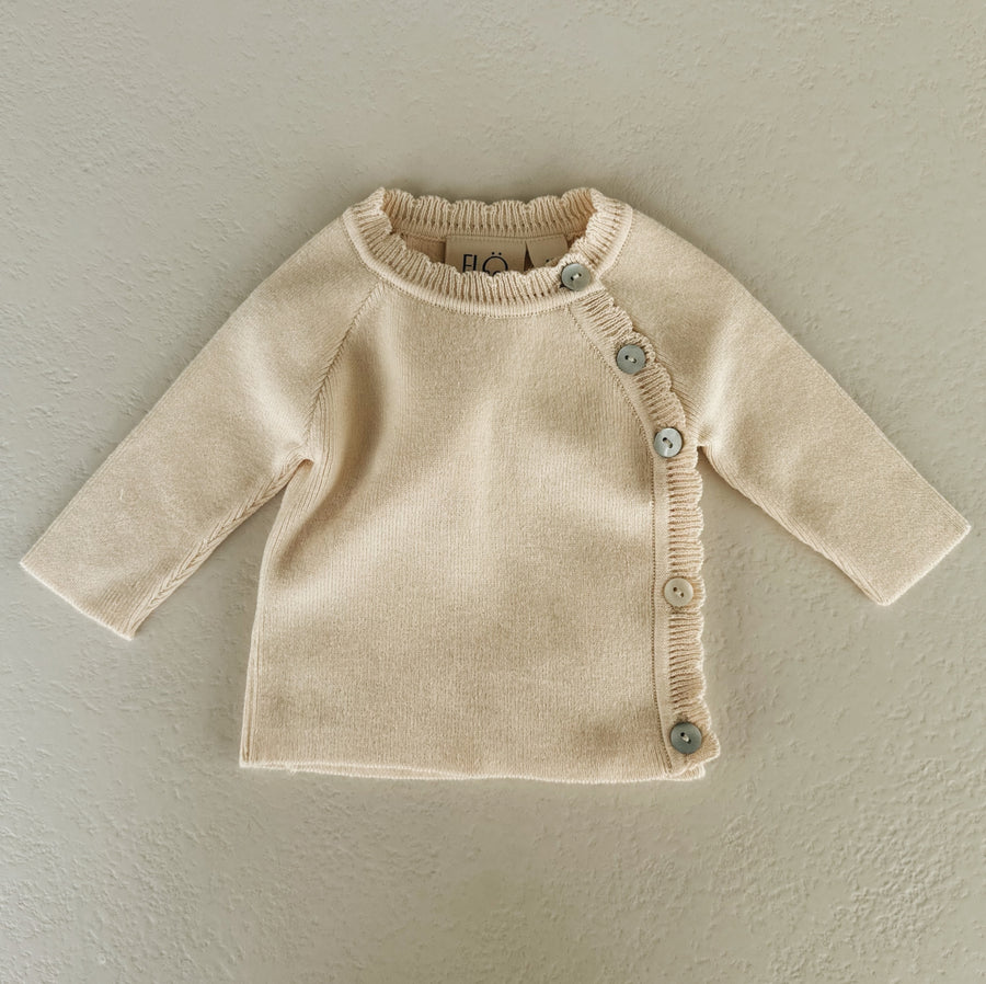 KAYA BLOUSE SOFT WHITE - BABY