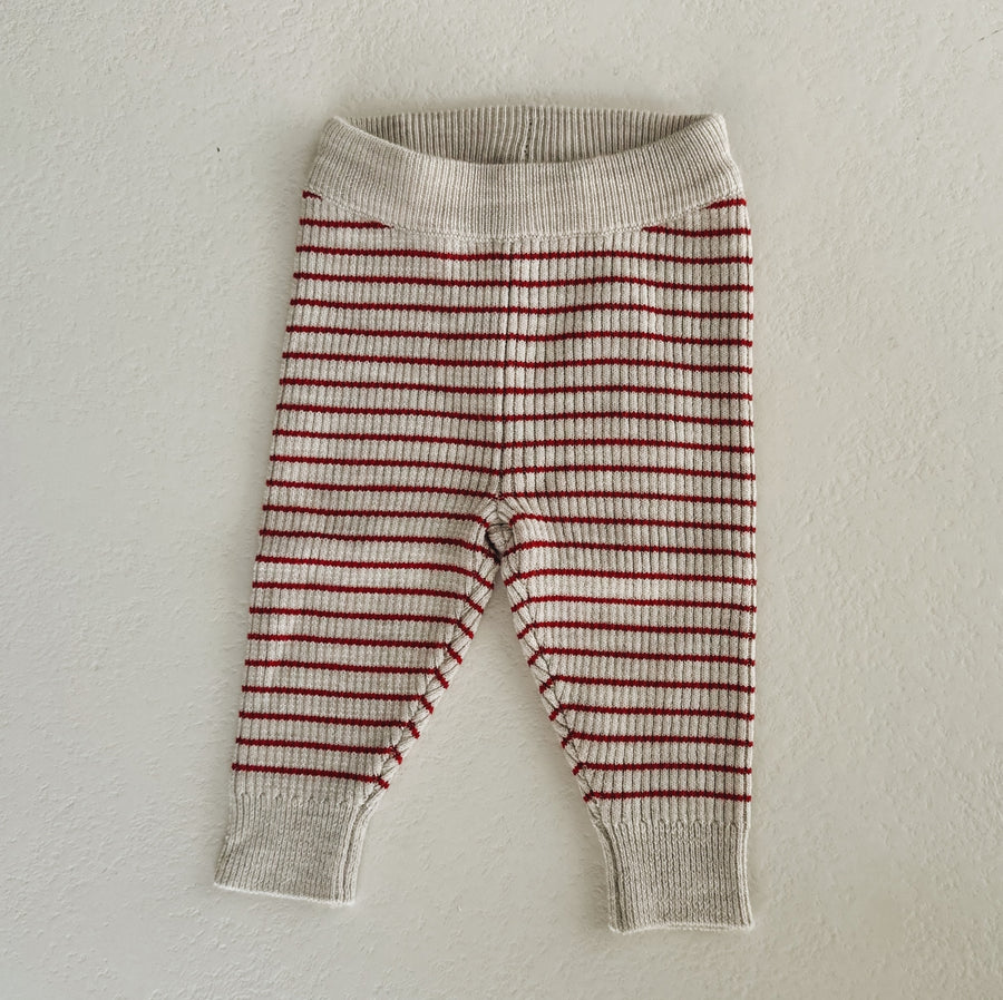 FLY PANTS WOOL RUBY RED - 1m up to 12m