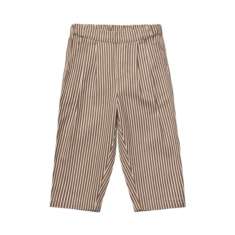 BOB PANTS BROWN STRIPE - last ones 1 & 8y