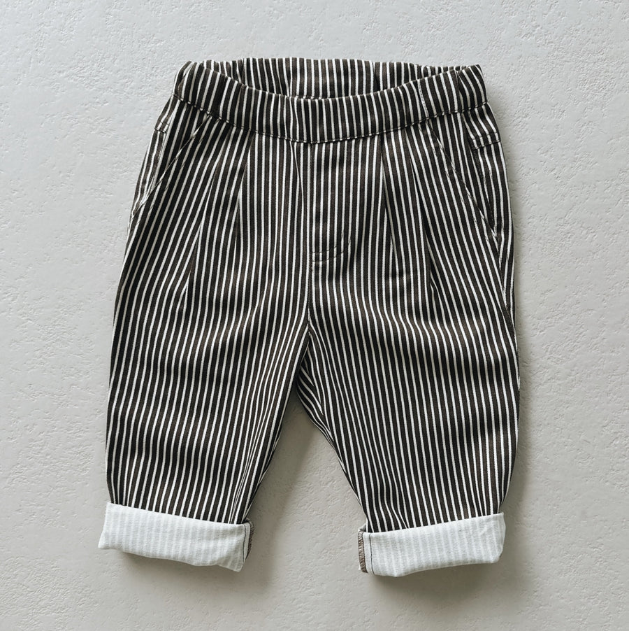 BOB PANTS BROWN STRIPE - last ones 1 & 8y