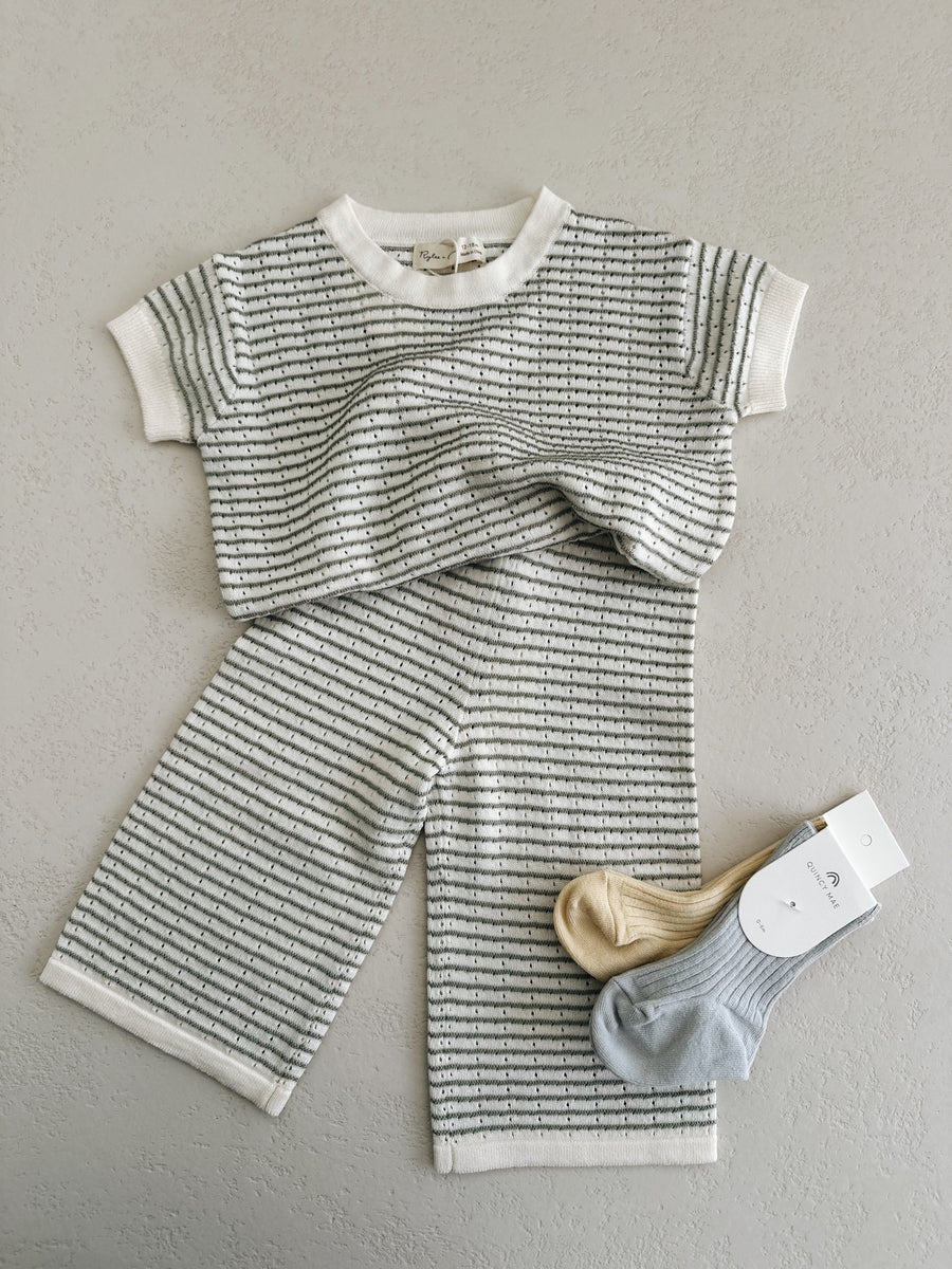 SOCK SET - SKY, YELLOW