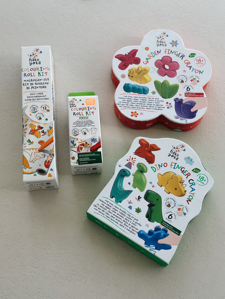 WASKRIJTJES TUIN - set van 6