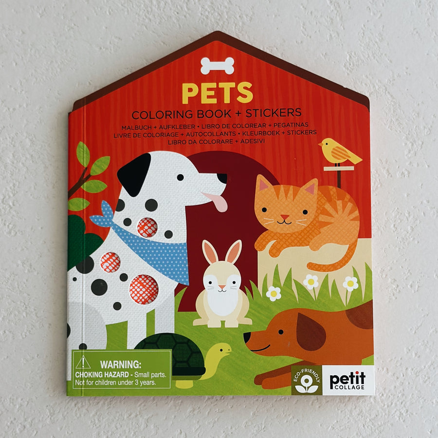 KLEURBOEK MET STICKERS - huidieren