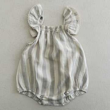 BONNIE ROMPER - SKY STRIPE