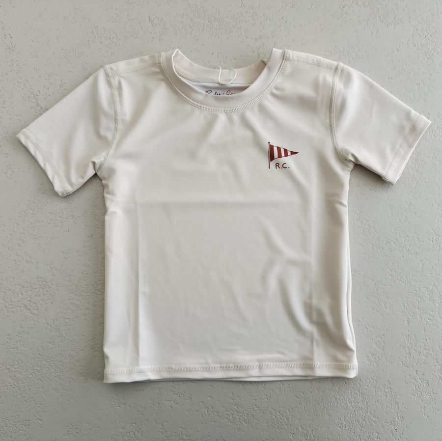 UPF 50+ ZWEMSHIRT - NATURAL