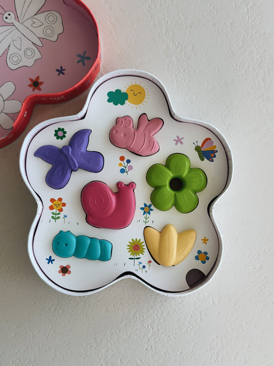 WASKRIJTJES TUIN - set van 6