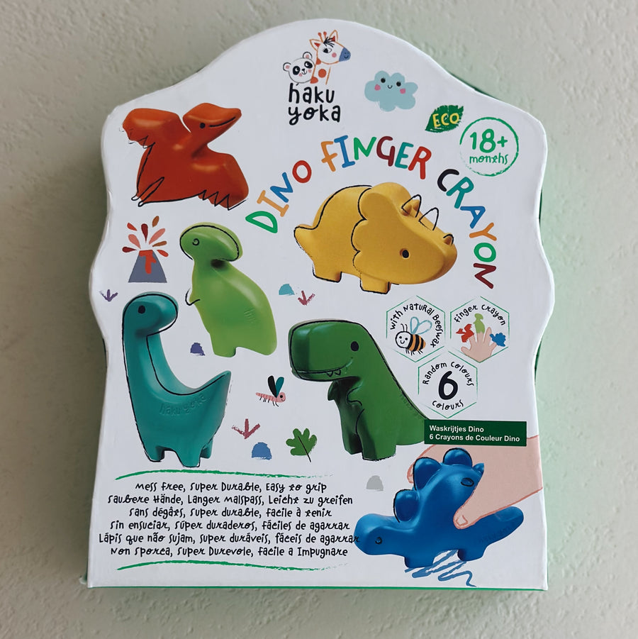 WASKRIJTJES DINO'S - set van 6