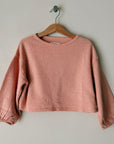 FLEECE SWEATER PEACH - KIDS