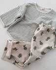 Lava Tee Green - baby & kids