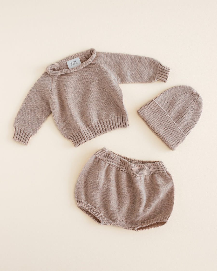 SWEATER GEORGETTE - sand