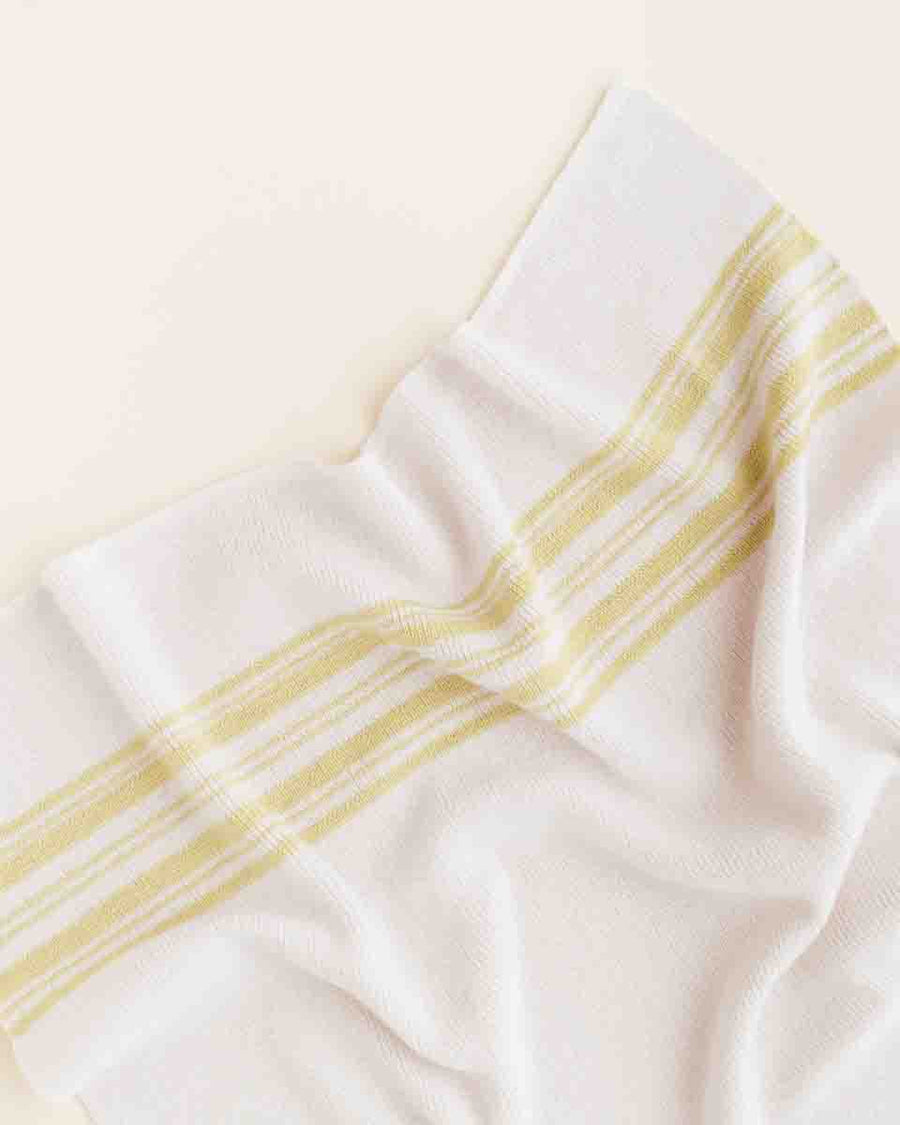 BLANKET GILBERT - light yellow