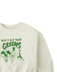 Serena Terry Pullover with Veggies Print