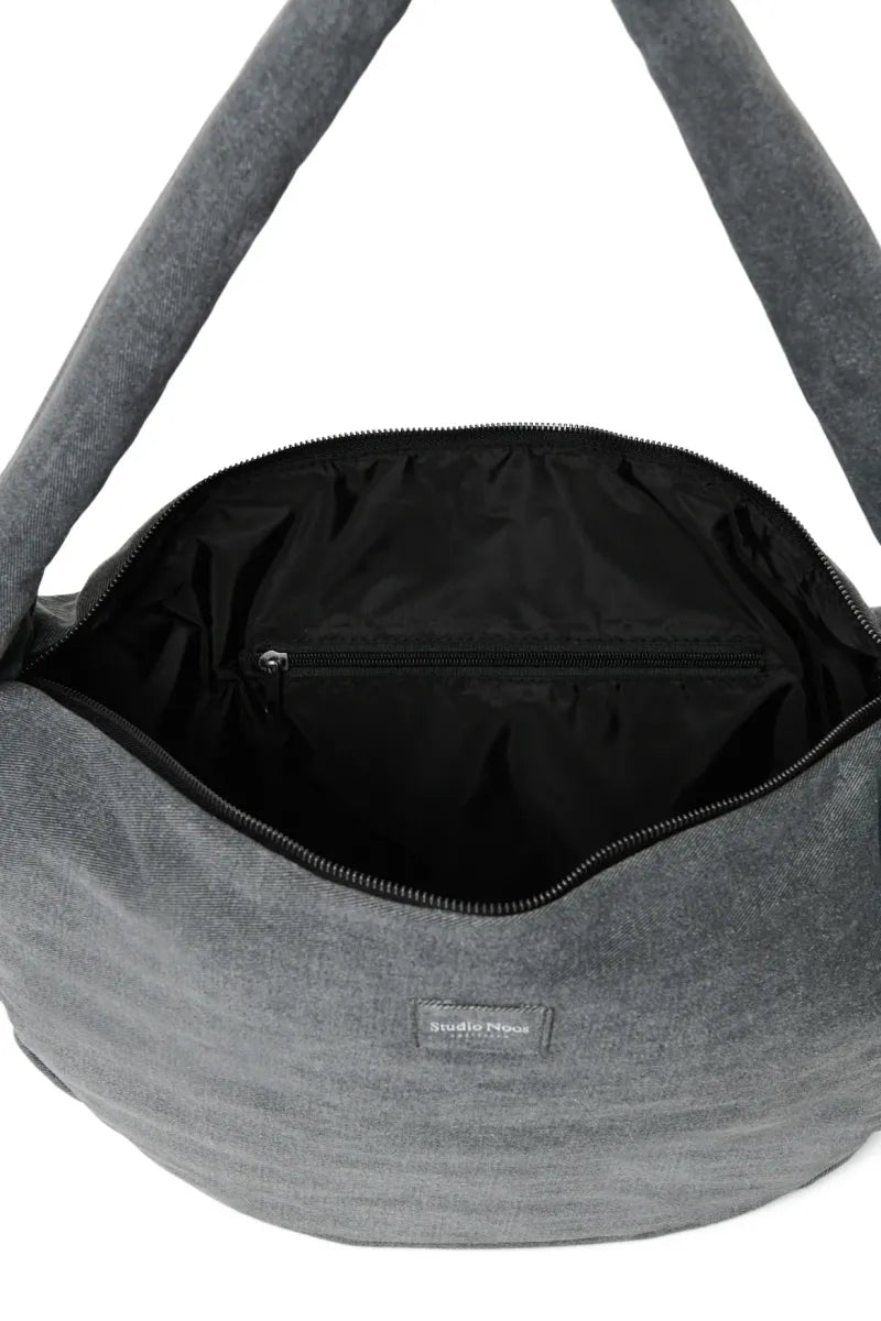 CROSS BODY BAG - GREY DENIM