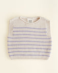 VEST HARVEY BABY - cream/lilac