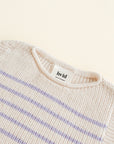 VEST HARVEY BABY - cream/lilac