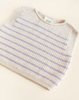 VEST HARVEY BABY - cream/lilac