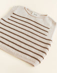 VEST HARVEY BABY - cream/mocha