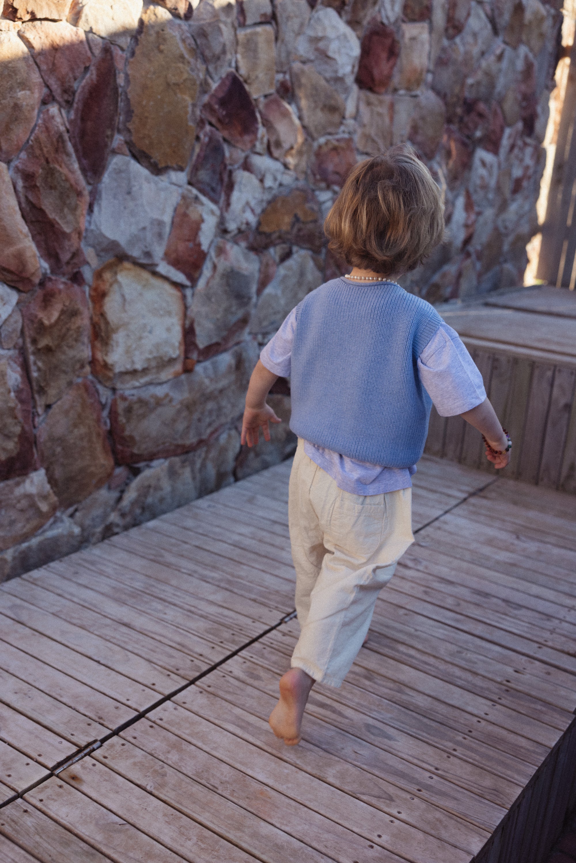 VEST HARVEY KIDS - Lilac