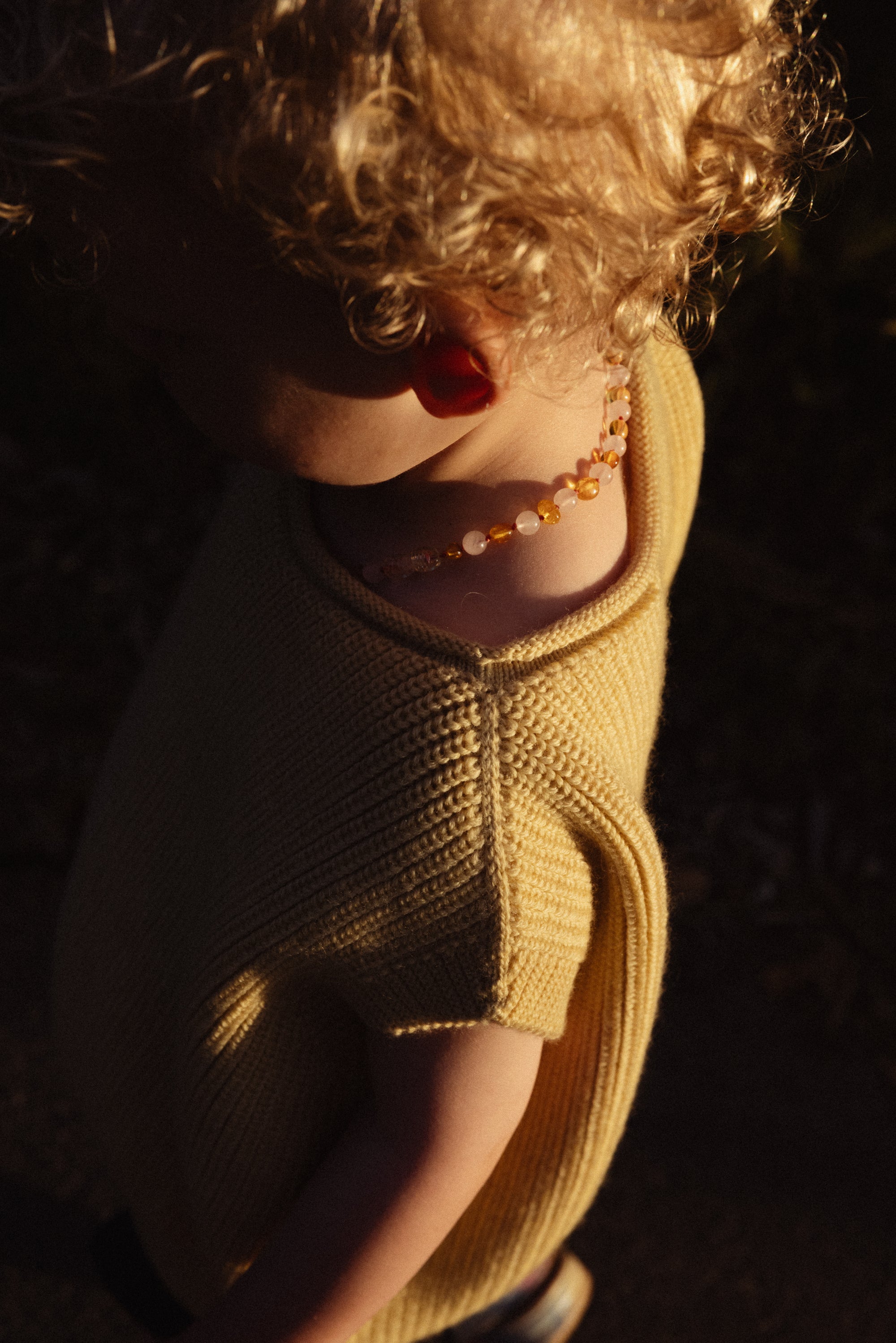 VEST HARVEY KIDS - light yellow