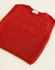 VEST HARVEY BABY - red