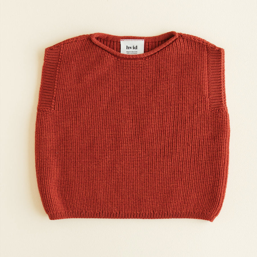 VEST HARVEY BABY - red