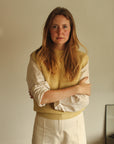 VEST HELLE - LIGHT YELLOW