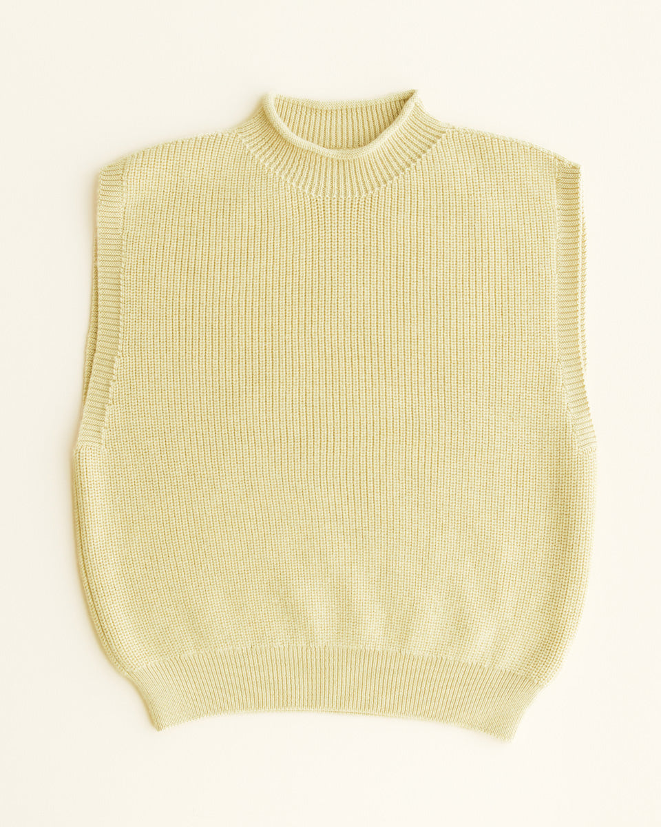 VEST HELLE - LIGHT YELLOW