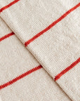 SCARF IGOR - cream/red