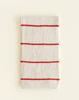 SCARF IGOR - cream/red