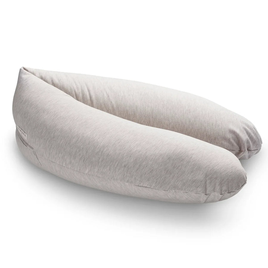 Voedingskussen hoes - gemêleerd beige