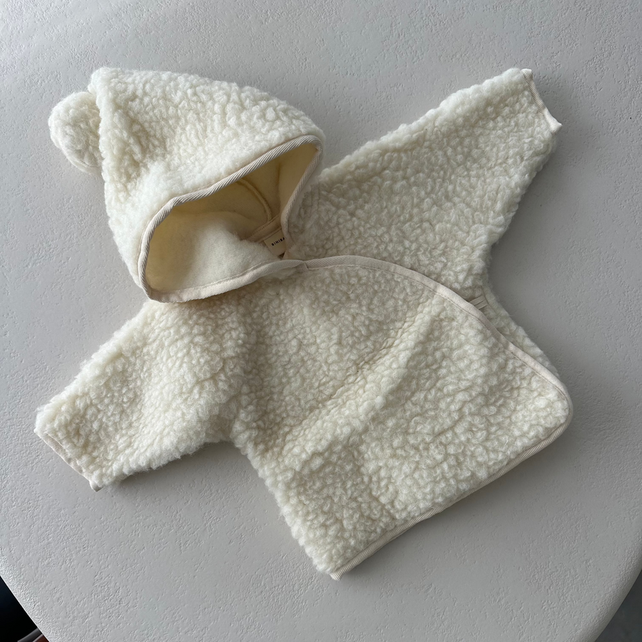 SNUGGLE VEST - MILK - 0-6m