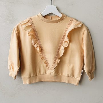 RUFFLE SWEATER - last one 6y