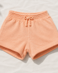 FLEECE-SHORTS PEACH - BABY