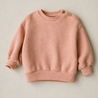 FLEECE SWEATER PEACH - BABY