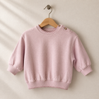 FLEECE SWEATER SOFT LILA - BABY