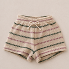STRIPED JERSEY SHORTS - BABY