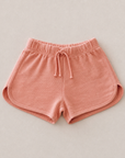 FLEECE SHORTS PEACH - KIDS
