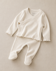 SWEATER + RIBBED TROUSERS SET - BABY