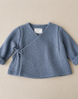 GEWEBTES HEMD BABY - blau