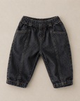 DENIM TROUSERS UNISEX - GRAFITE