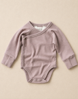 KIMONO BODYSUIT - mauve