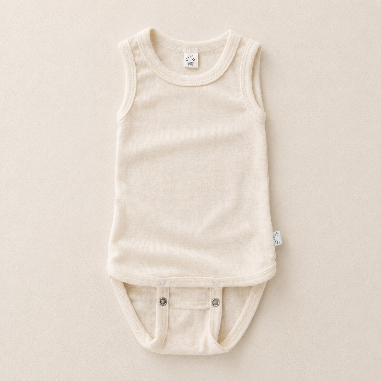 BODY WOOL &amp;amp; SILK - sleeveless - NB to +2y