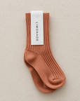 ANKLE SOCKS - terracotta
