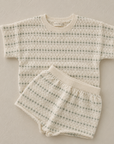 RELAXED SUMMER KNIT SET - IVORY