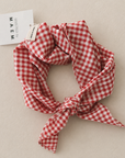 bébé & kids vichy red scarf