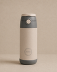 KIDS STRAW BOTTLE - Cream Beige