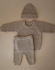 chunky knit beige - baby