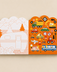 KLEURBOEK MET STICKERS - voertuigen