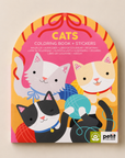 KLEURBOEK MET STICKERS - katten