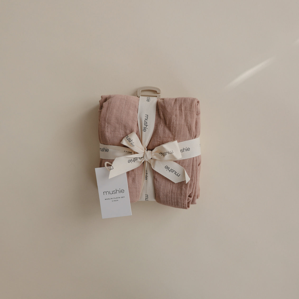 3 PACK MUSLIN CLOTH - natural